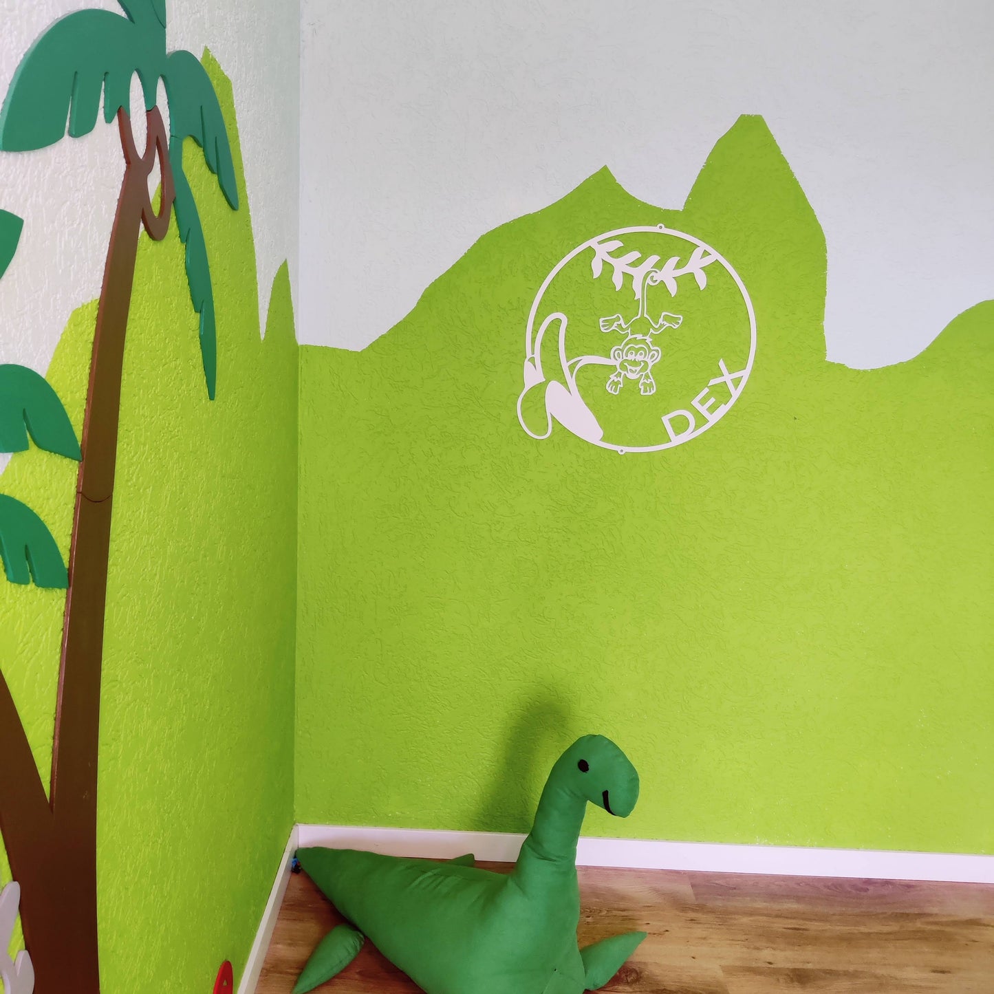 Our Little Monkey - Custom Metal Sign