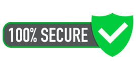 Shopify 100% secure badge