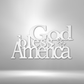 God Bless America - Steel Sign