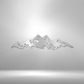 Mountain Ridge - Steel Sign