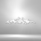 Mountain Ridge - Steel Sign