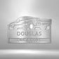 Metal wall art sign of a classic car with room for custom name or text underneath it. This picture shows the design in the color silver