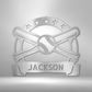 Play Baseball - Custom Metal Sign