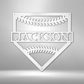 Personal Baseball Home Base - Custom Metal Sign